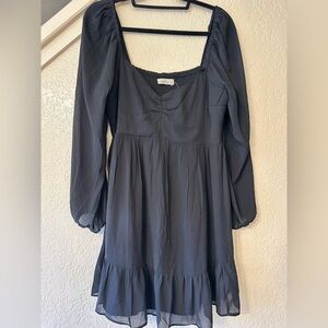 Abercrombie & Fitch Black Baby Doll Dress